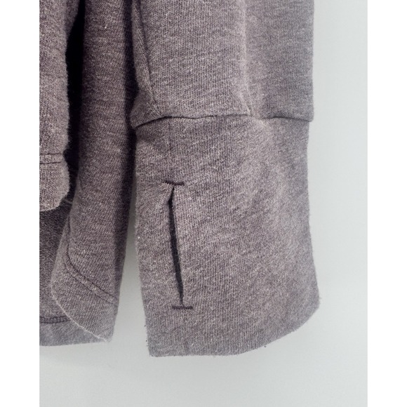 Columbia Women's Cowl Neck Pullover Sweater Purple Size 1X Cozy Thumbholes - Picture 5 of 12